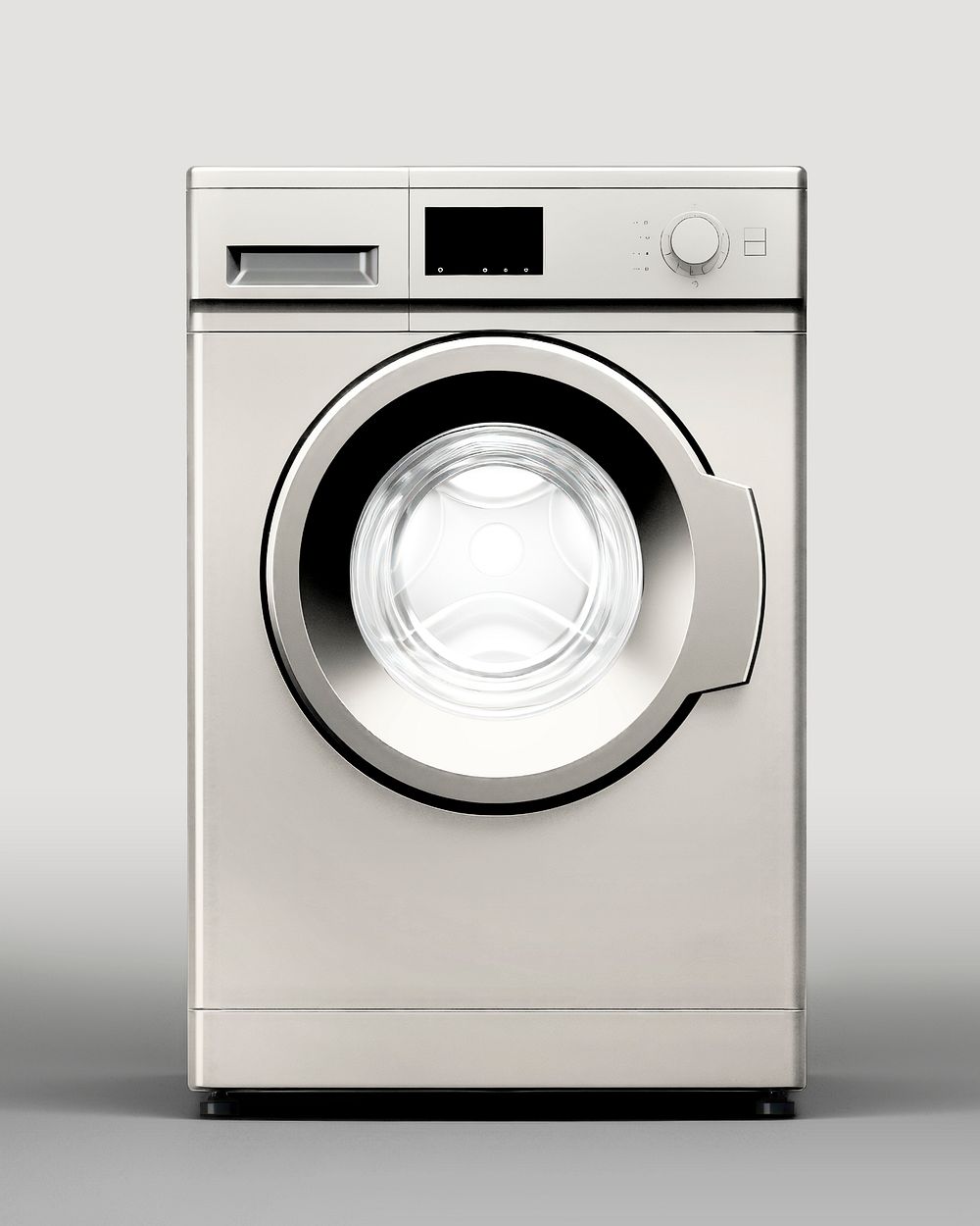 Washing machine mockup, home appliance psd