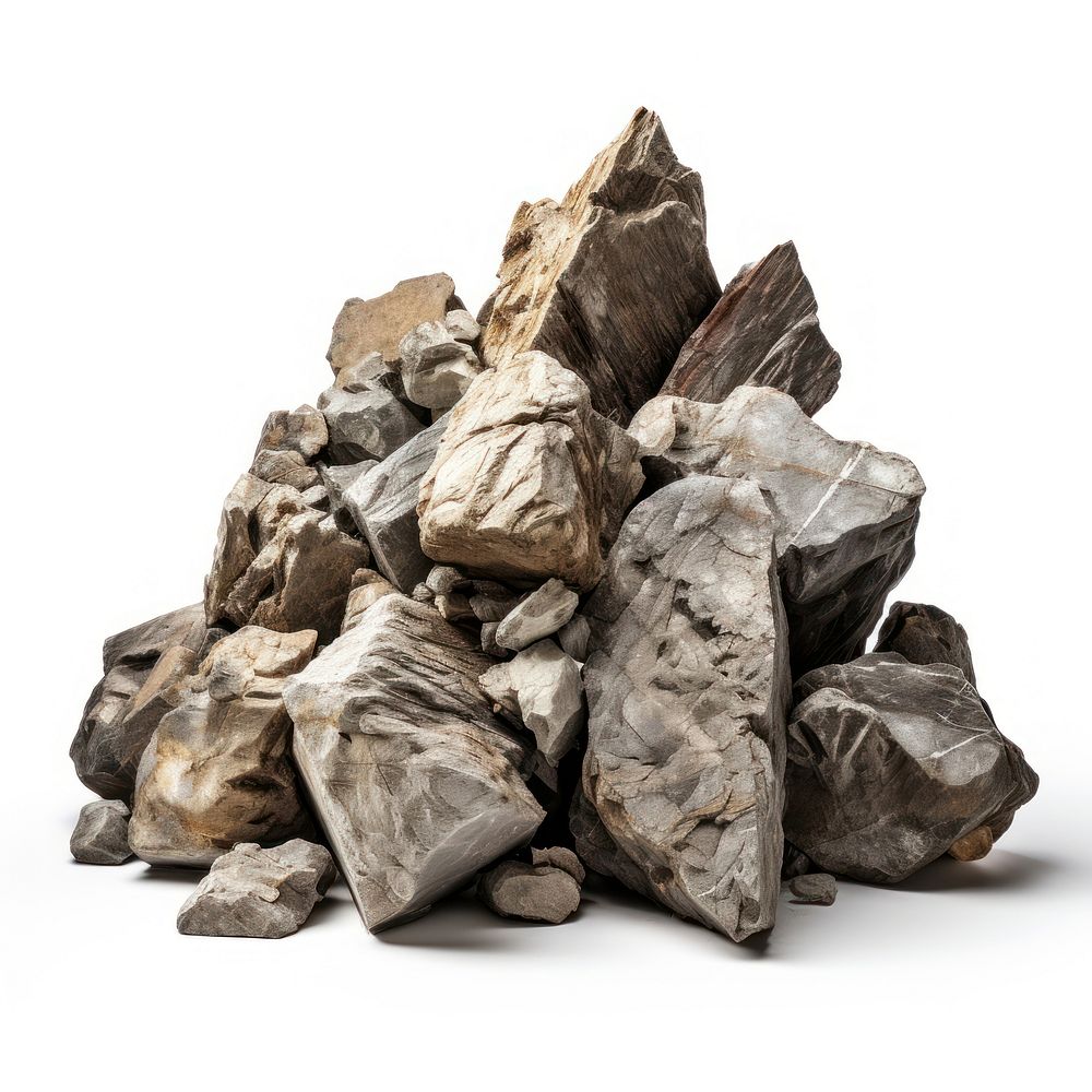Rocks rock mineral rubble. AI generated Image by rawpixel.