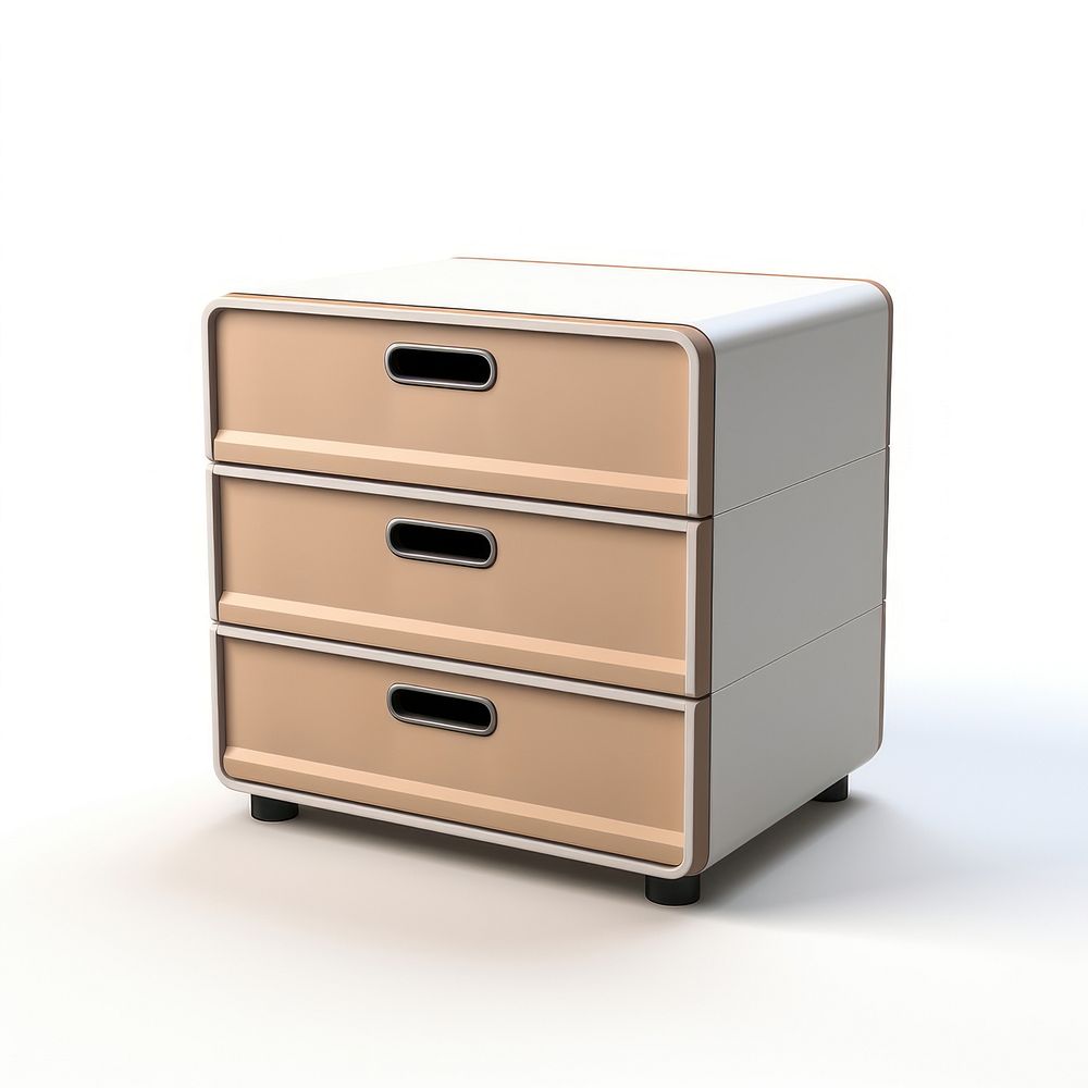 Chest drawer furniture white background organization. AI generated Image by rawpixel.