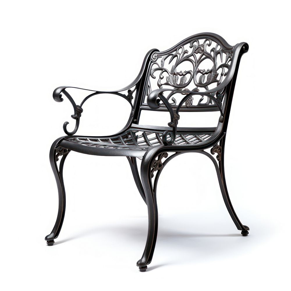 One iron single chair outdoor | Free Photo - rawpixel