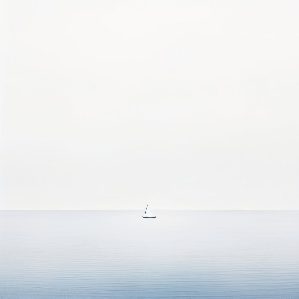 Sea backgrounds sailboat outdoors. AI generated Image by rawpixel.
