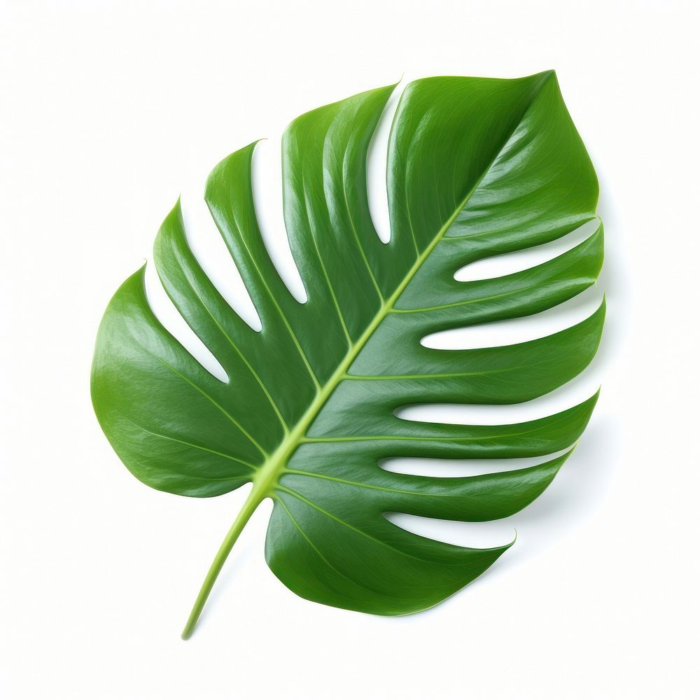 Tropical leave plant leaf. AI generated Image by rawpixel.