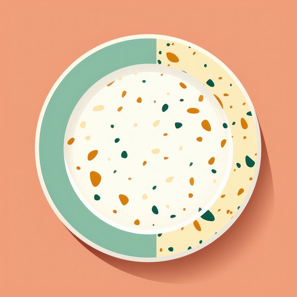 A plate bowl dish food. AI generated Image by rawpixel.