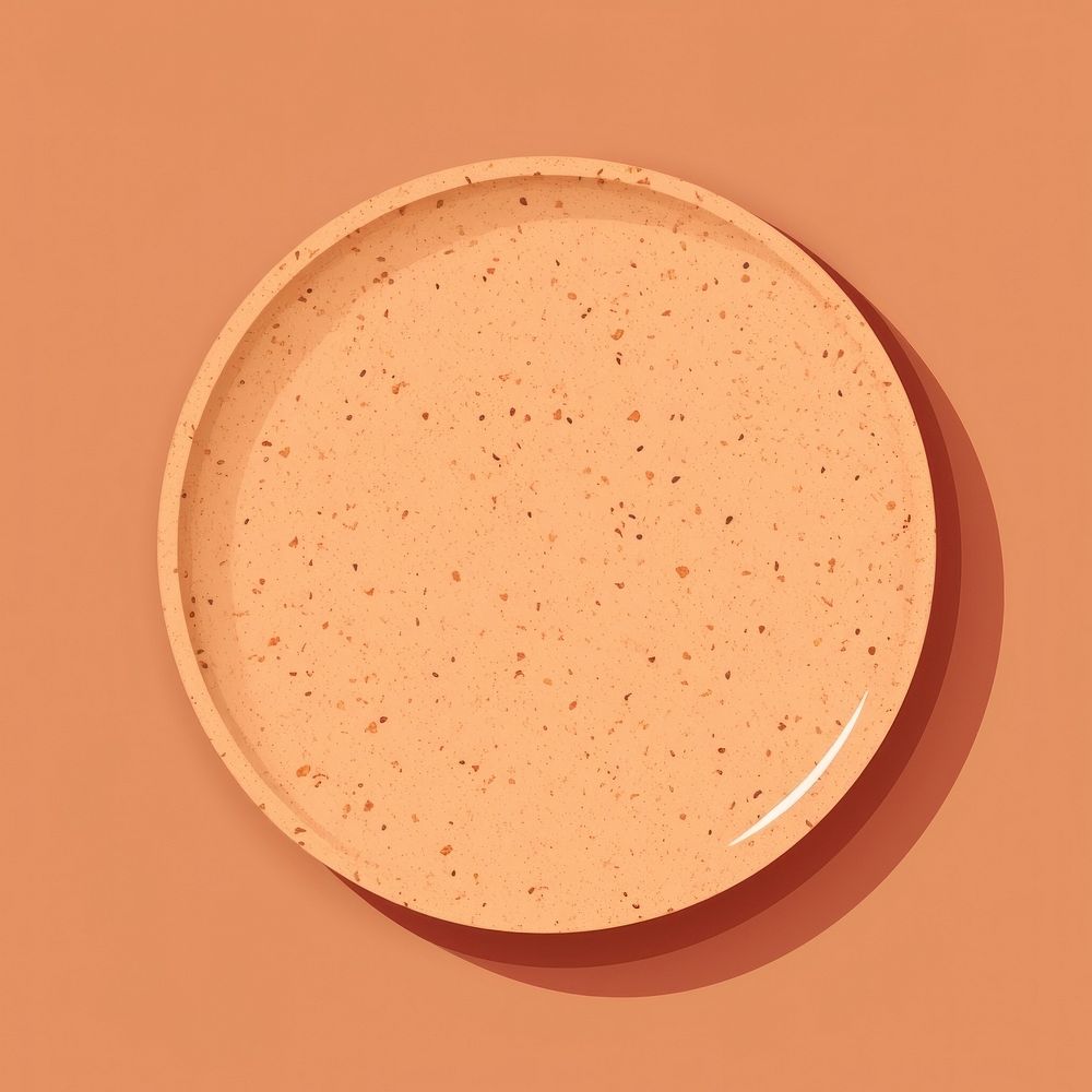 Empty a cork plate refreshment porcelain dishware. AI generated Image by rawpixel.