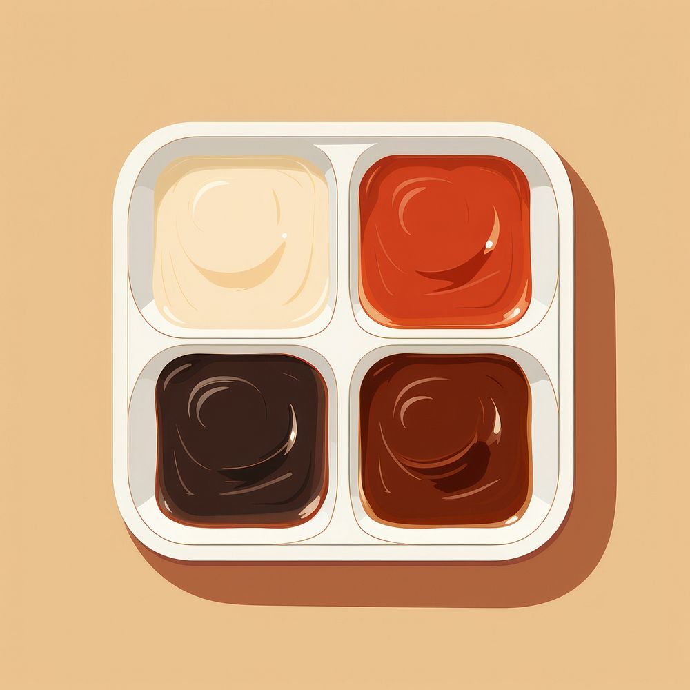 Chocolate dessert shape food. AI generated Image by rawpixel.