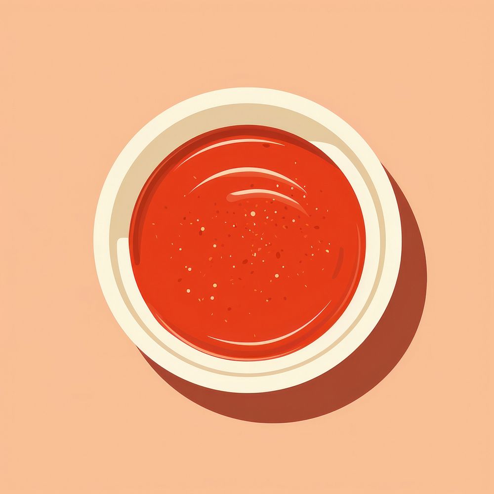 Chili bowl dish food. AI generated Image by rawpixel.