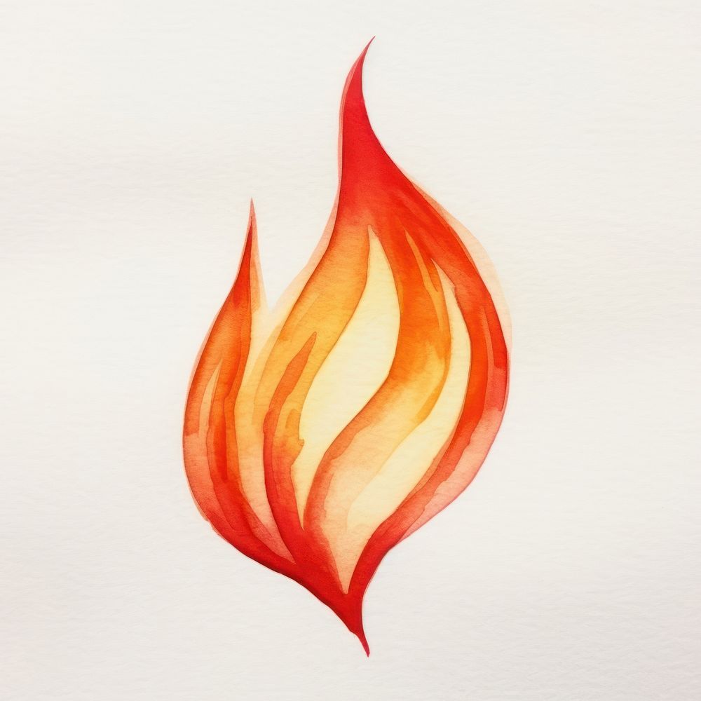 Flame art creativity glowing. AI generated Image by rawpixel.