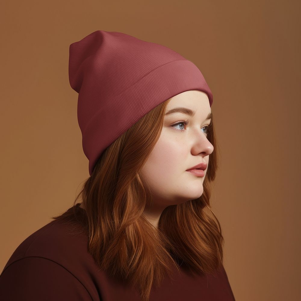 Women's beanie, lifestyle fashion clothing