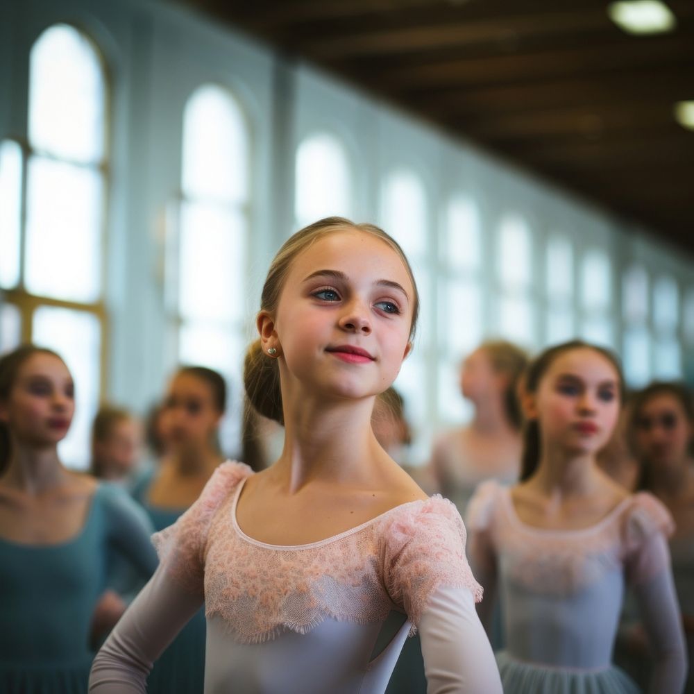 Ballet students dancing adult entertainment. 