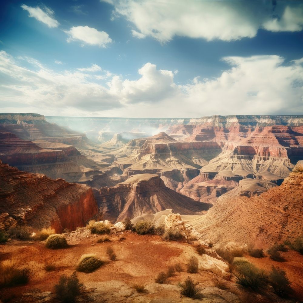 Canyon landscape canyon mountain outdoors. AI generated Image by rawpixel.