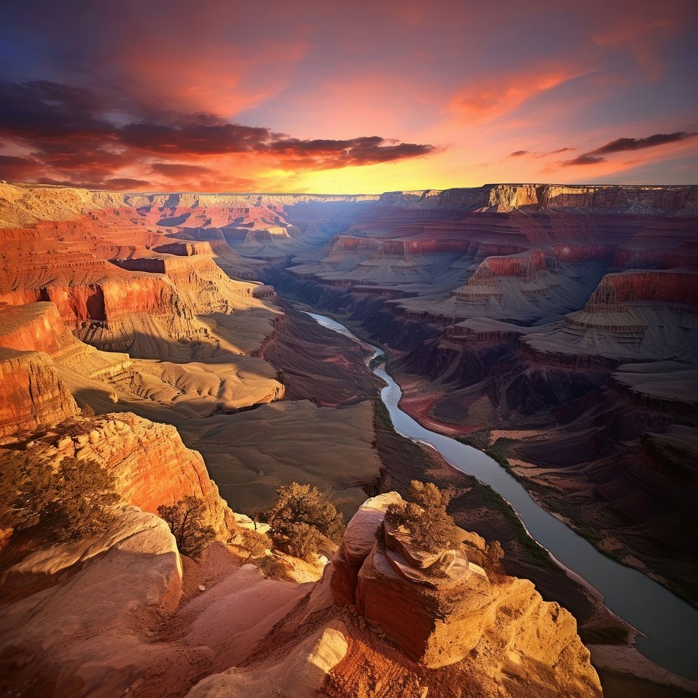 Grand canyon landscape outdoors nature. 