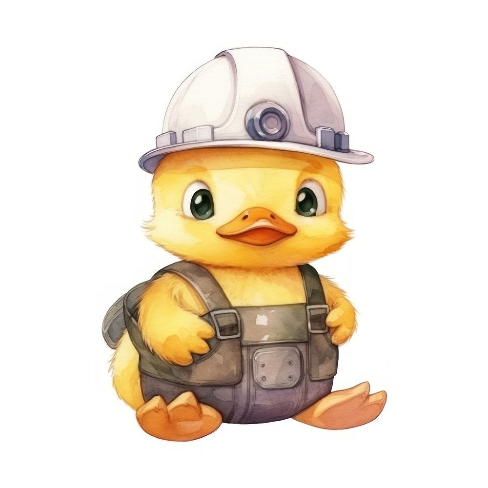 Cute duck baby toy representation. AI generated Image by rawpixel.