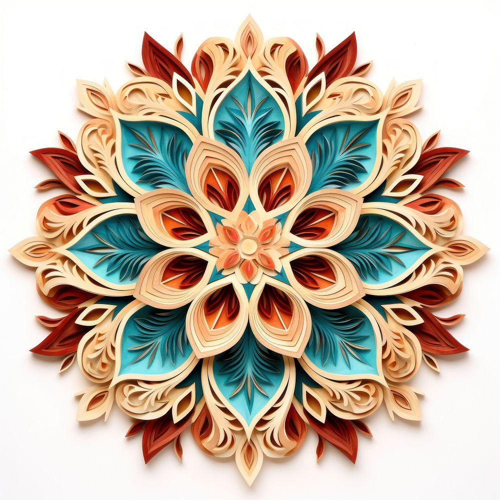 Mandala pattern art accessories. AI generated Image by rawpixel.