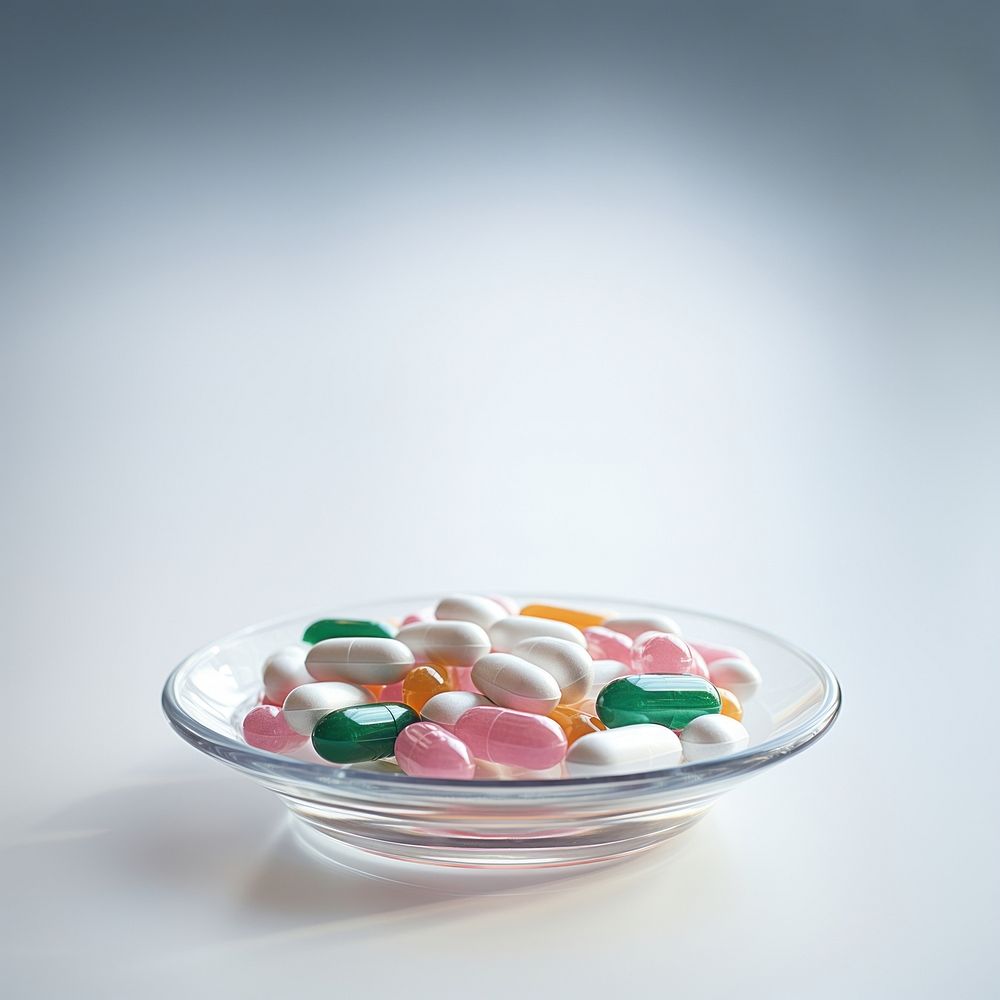 Medicine pills confectionery capsule food. AI generated Image by rawpixel.
