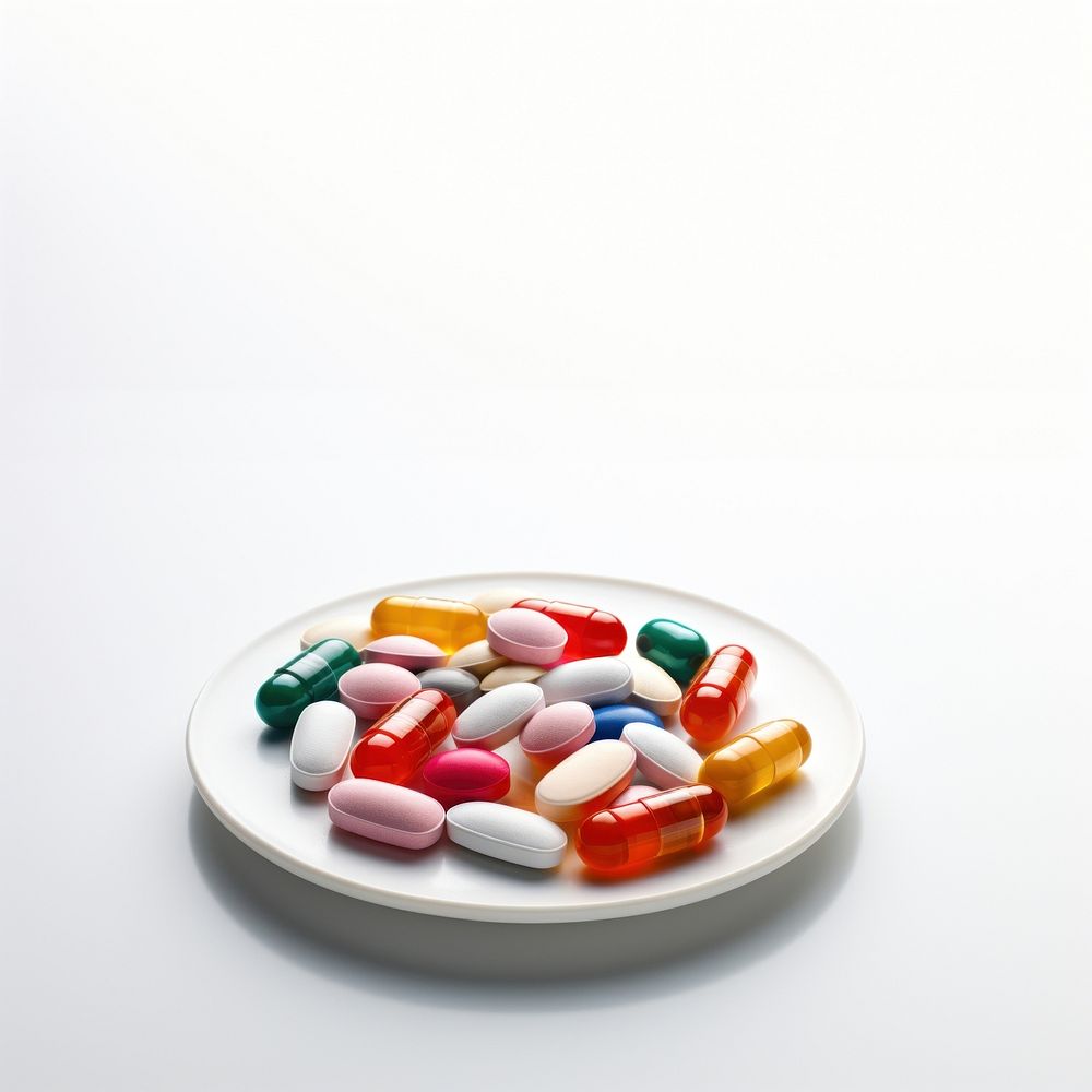 Medicine pills medication freshness variation. AI generated Image by rawpixel.