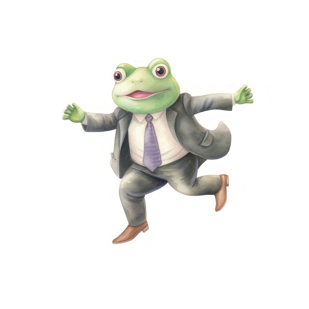Baby cartoonish frog animal amphibian toy. AI generated Image by rawpixel.