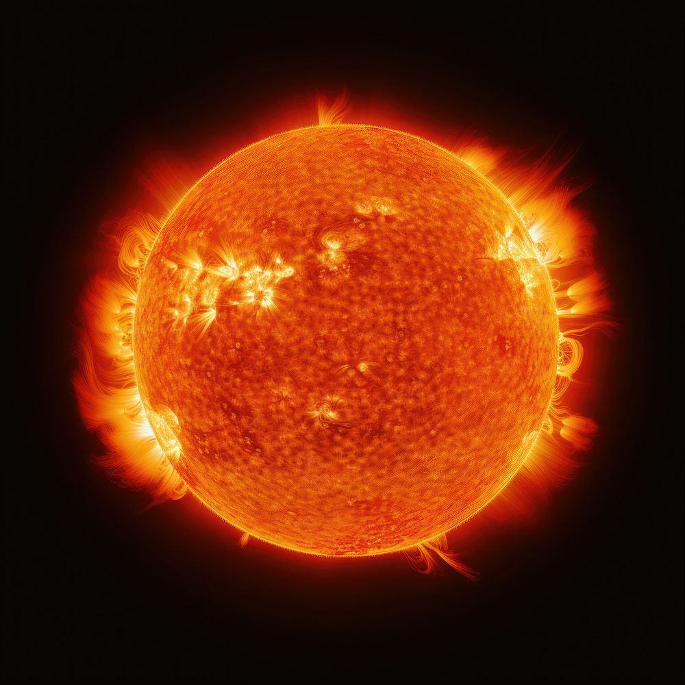 Sun astronomy outdoors nature. AI generated Image by rawpixel.