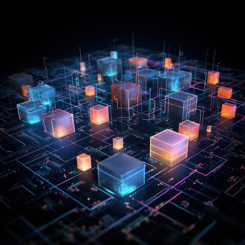 Diagram technology cyberspace complexity.