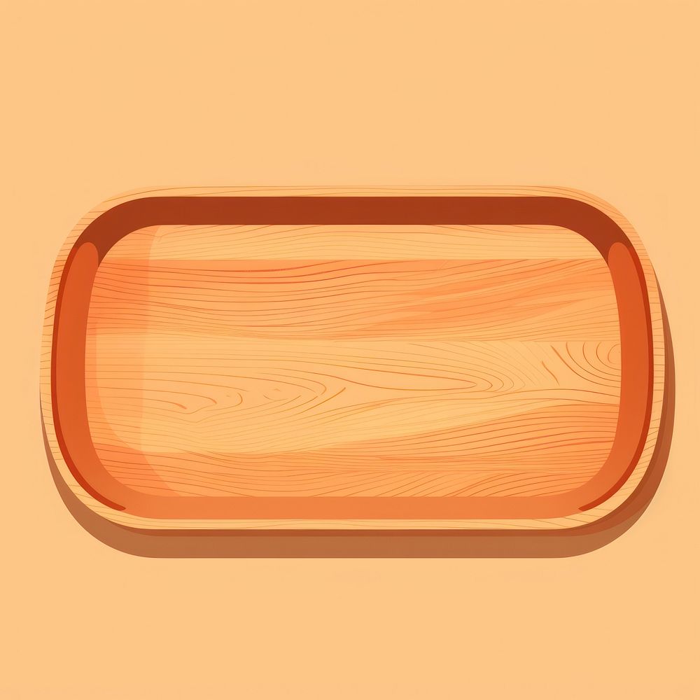 Wooden tray furniture absence pattern. AI generated Image by rawpixel.