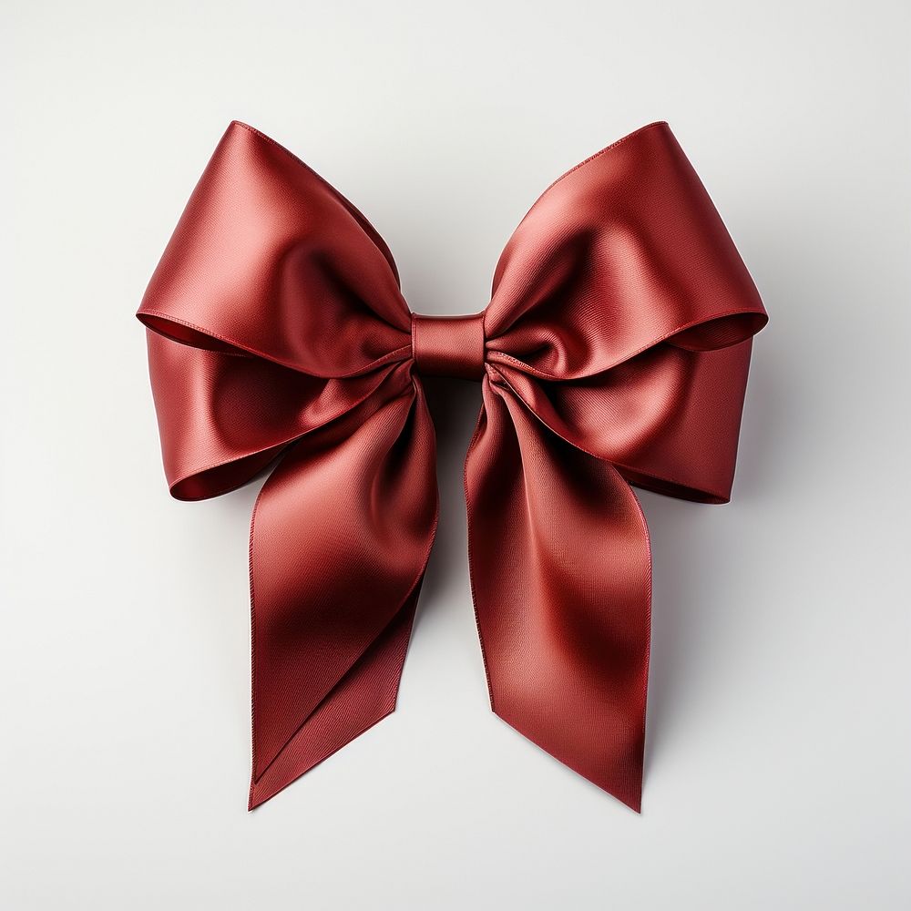 Ribbon bow red celebration. AI generated Image by rawpixel.