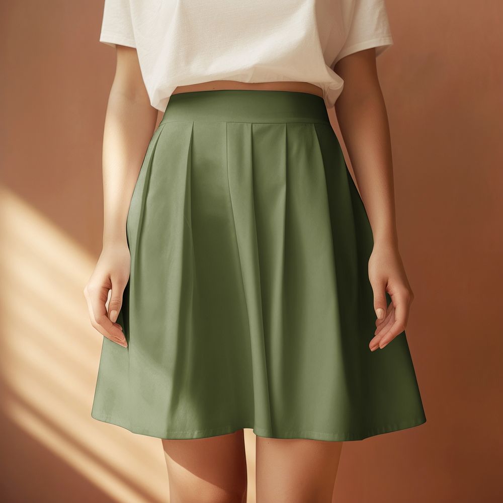 Women's skirt, lifestyle fashion clothing