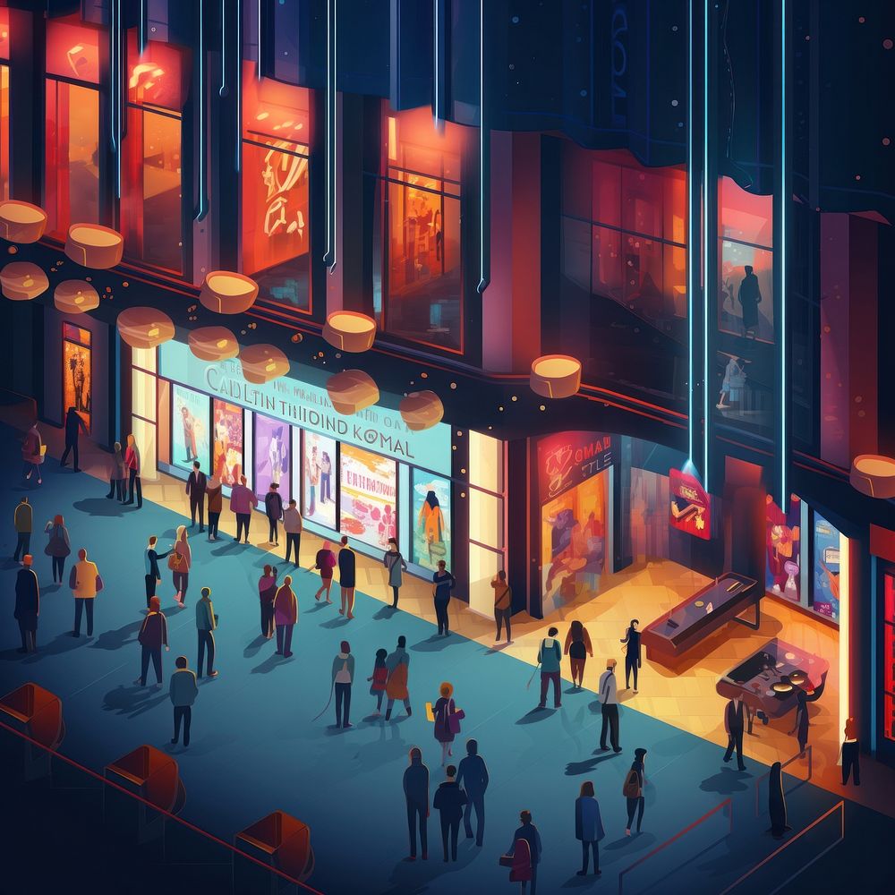 People walking in city. AI generated Image by rawpixel.