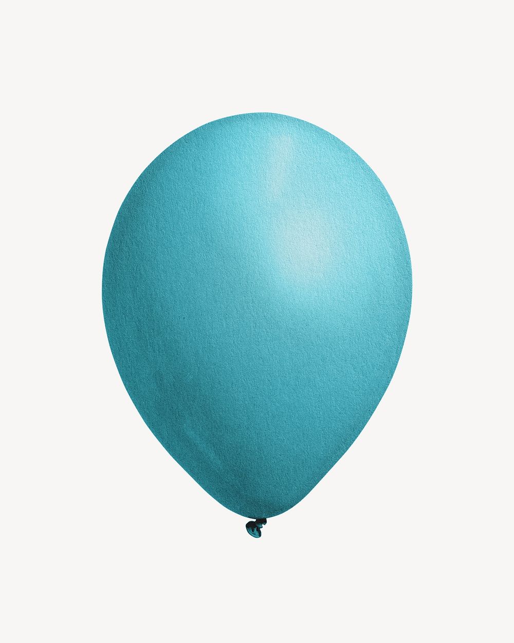 Blue balloon, party decor element