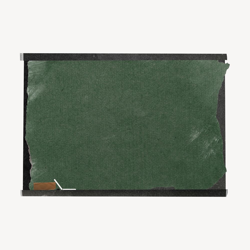 School blackboard, education element