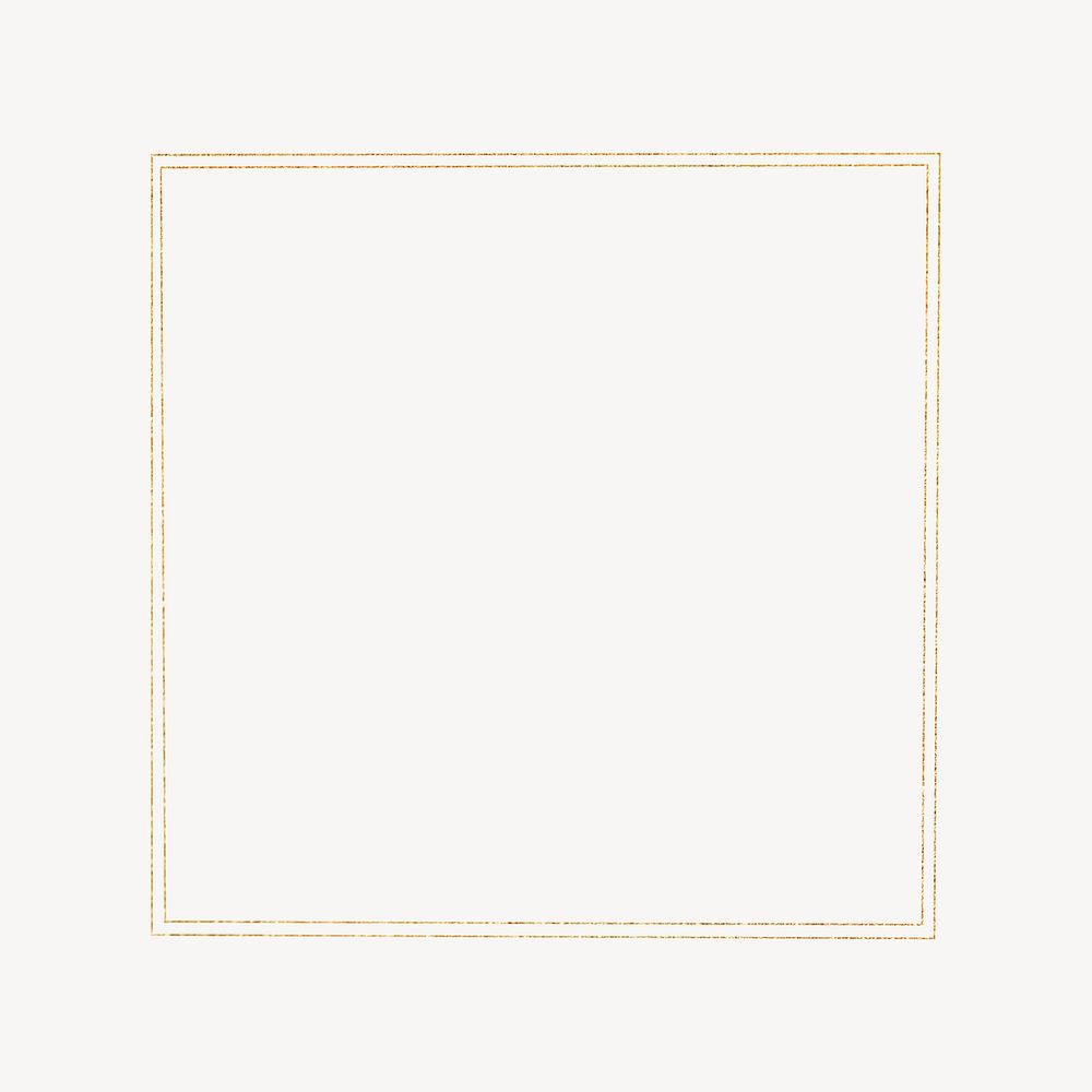 Golden frame, spiritual illustration, design resource