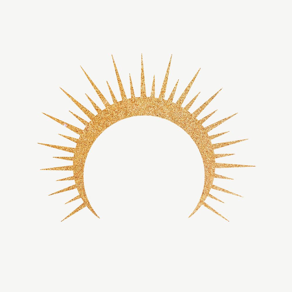 Sun ray, spiritual illustration psd