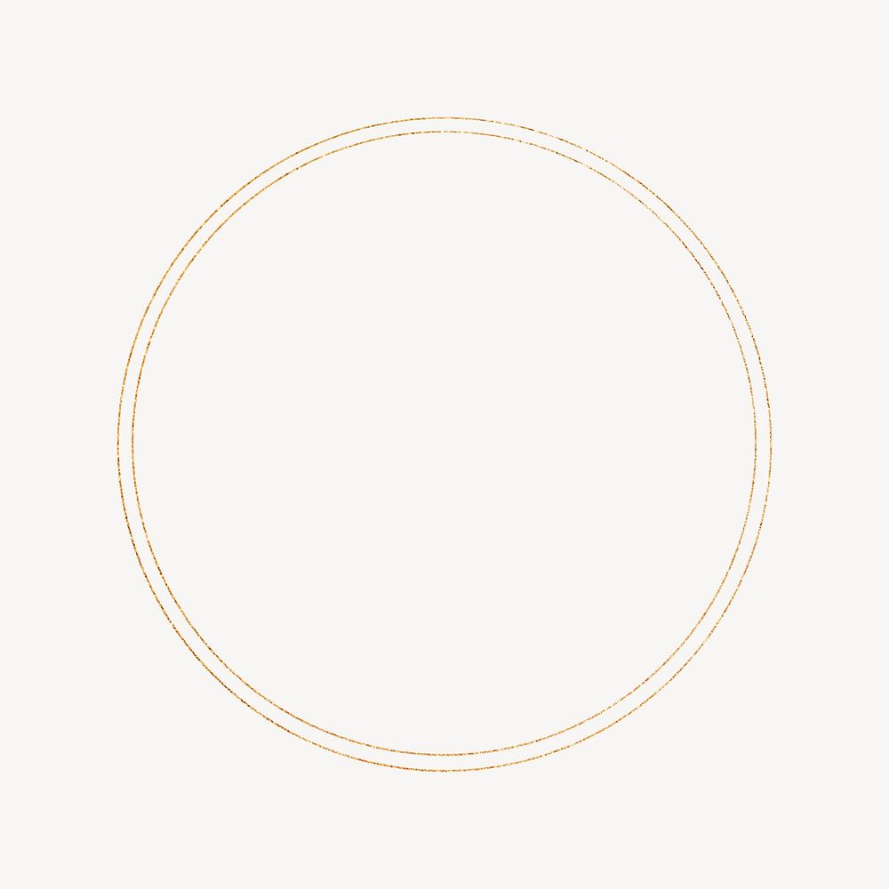 Golden circle, spiritual illustration, design resource