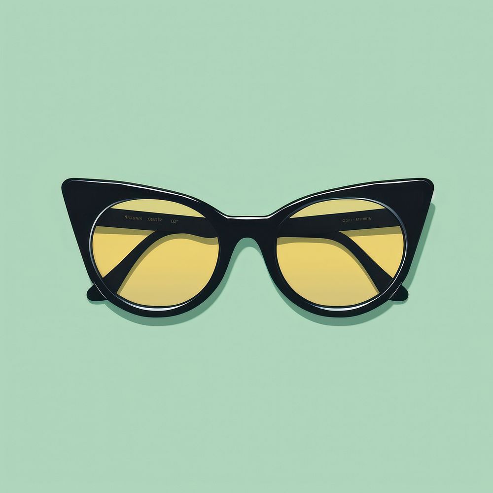 Cat eyes sunglasses accessories accessory portrait. AI generated Image by rawpixel.