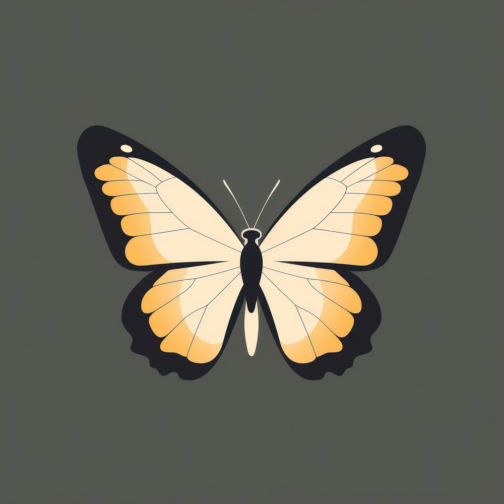 Butterfly animal insect magnification. AI generated Image by rawpixel.