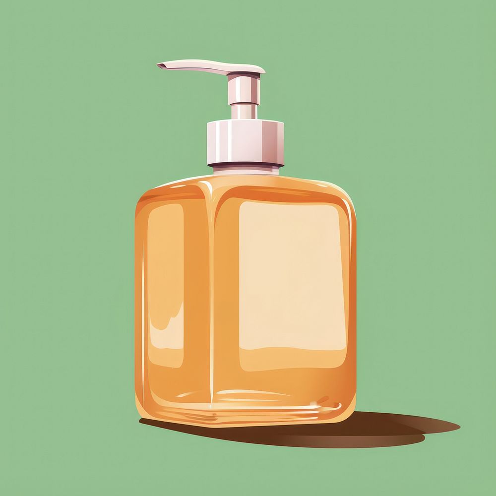 Liquid hand soap perfume bottle container. AI generated Image by rawpixel.