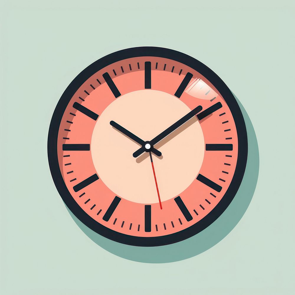 Clock accuracy deadline number. AI generated Image by rawpixel.