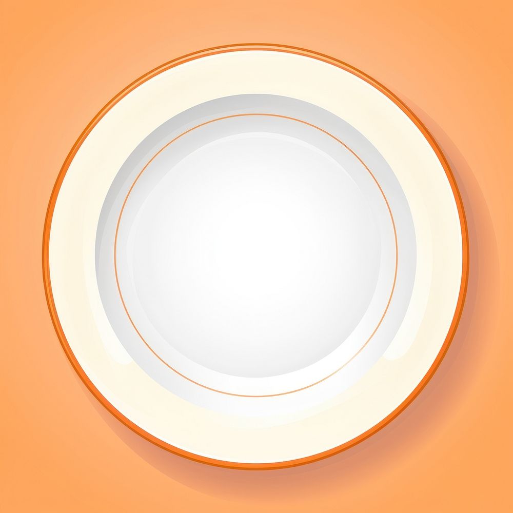 A plate technology porcelain dishware. AI generated Image by rawpixel.