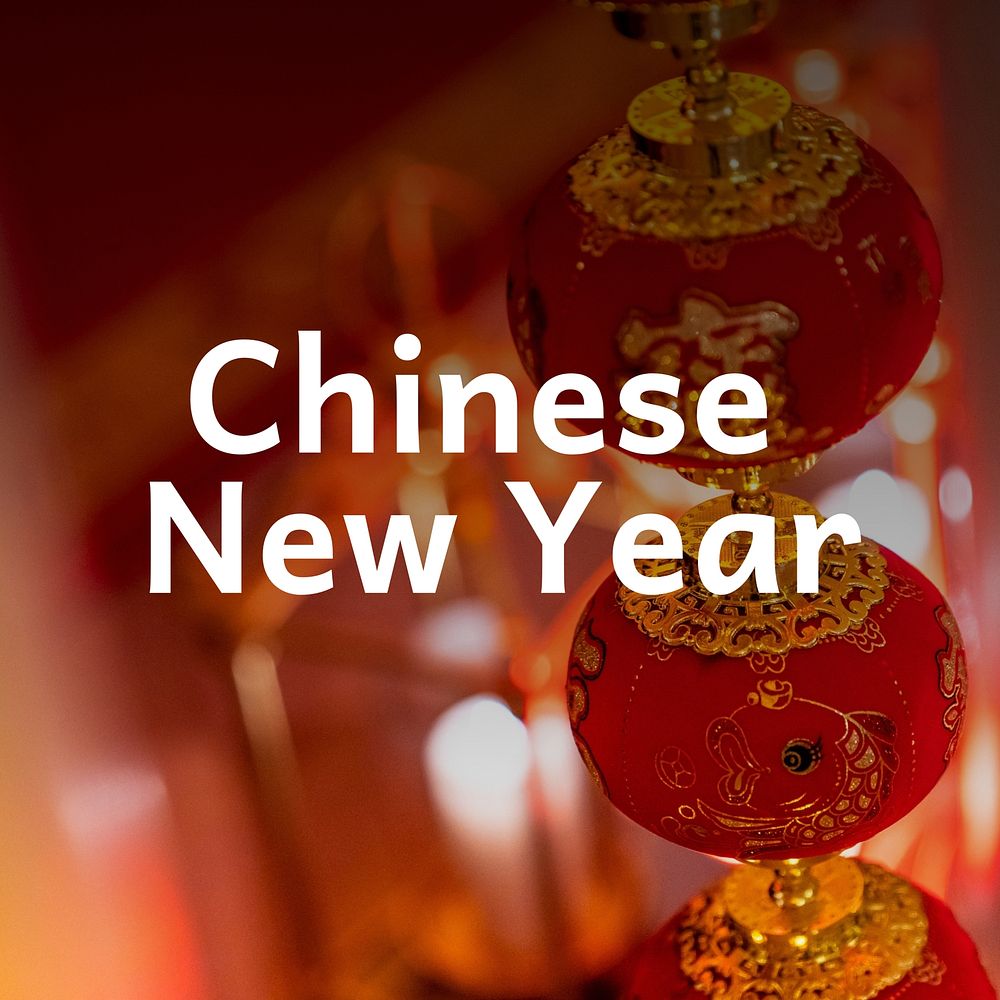 Chinese new year  Instagram post template