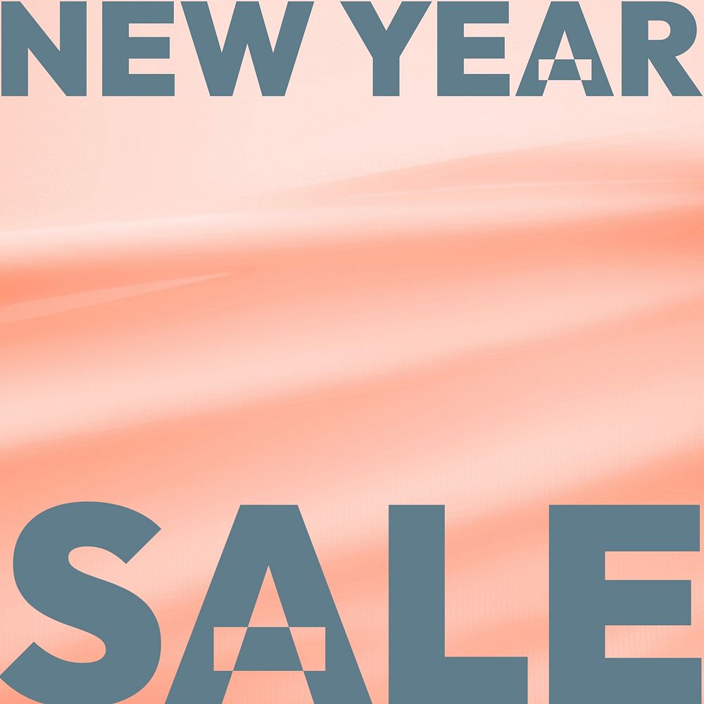 New Year sale  Instagram post template