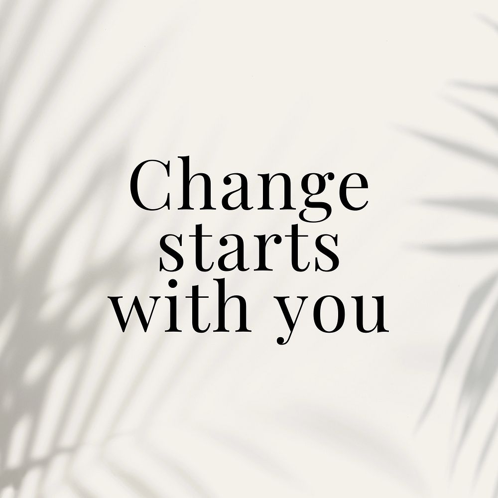 Change quote  Instagram post template