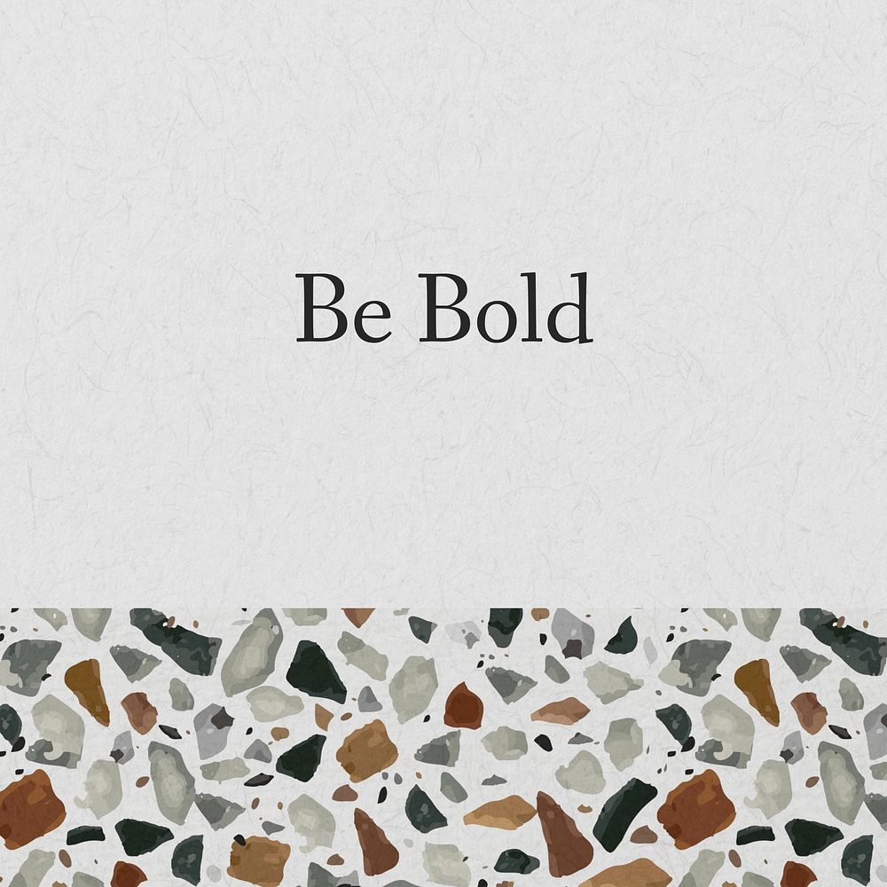 Be bold   Instagram post template