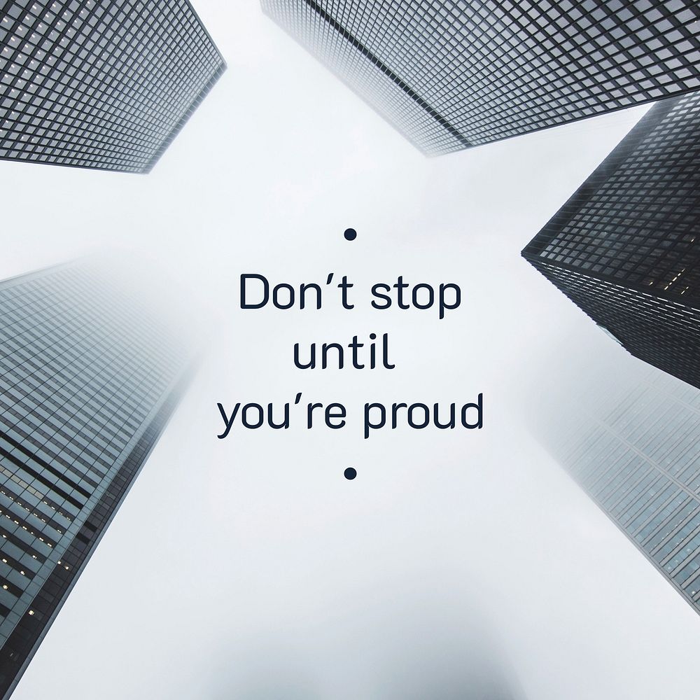 Motivational quote  Instagram post template