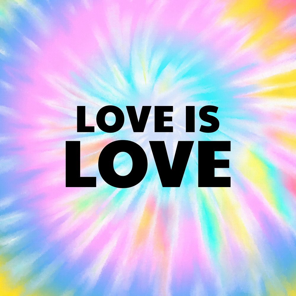 Love is love  Instagram post template