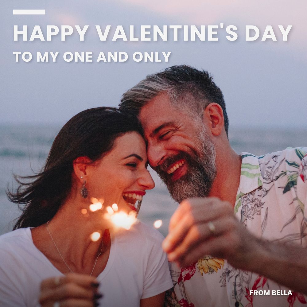 Valentine's day  Instagram post template