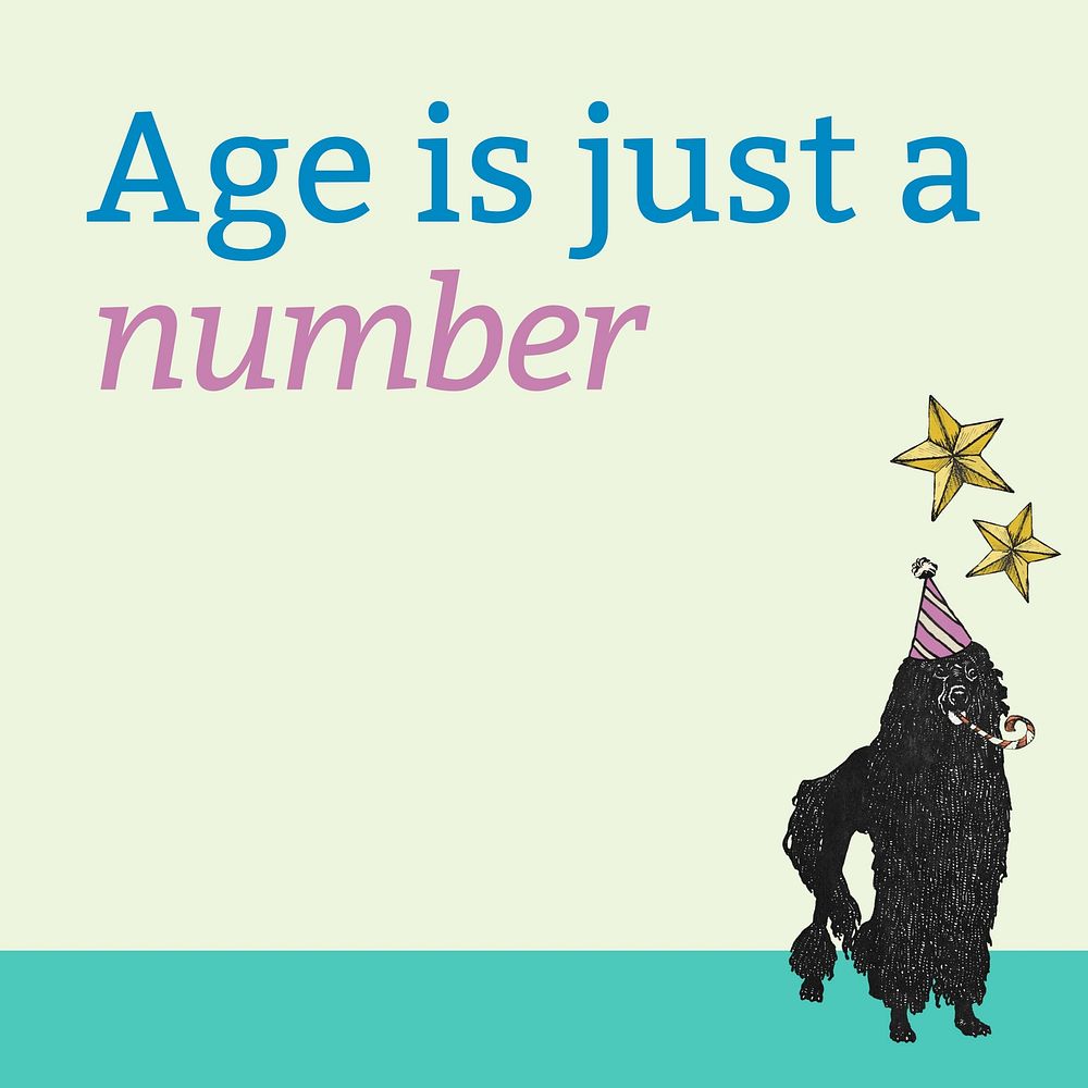 Birthday Quote Instagram Post Template Free Photo Rawpixel