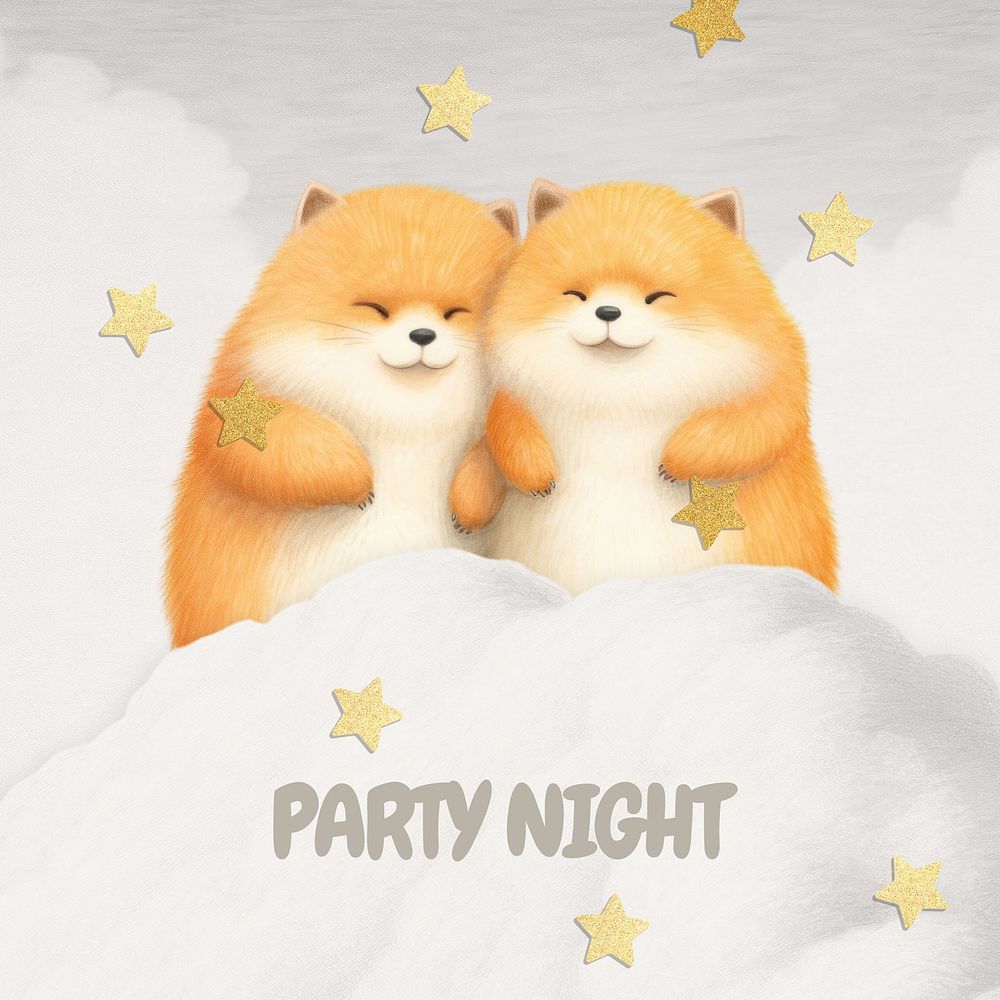Party Night  Instagram post template