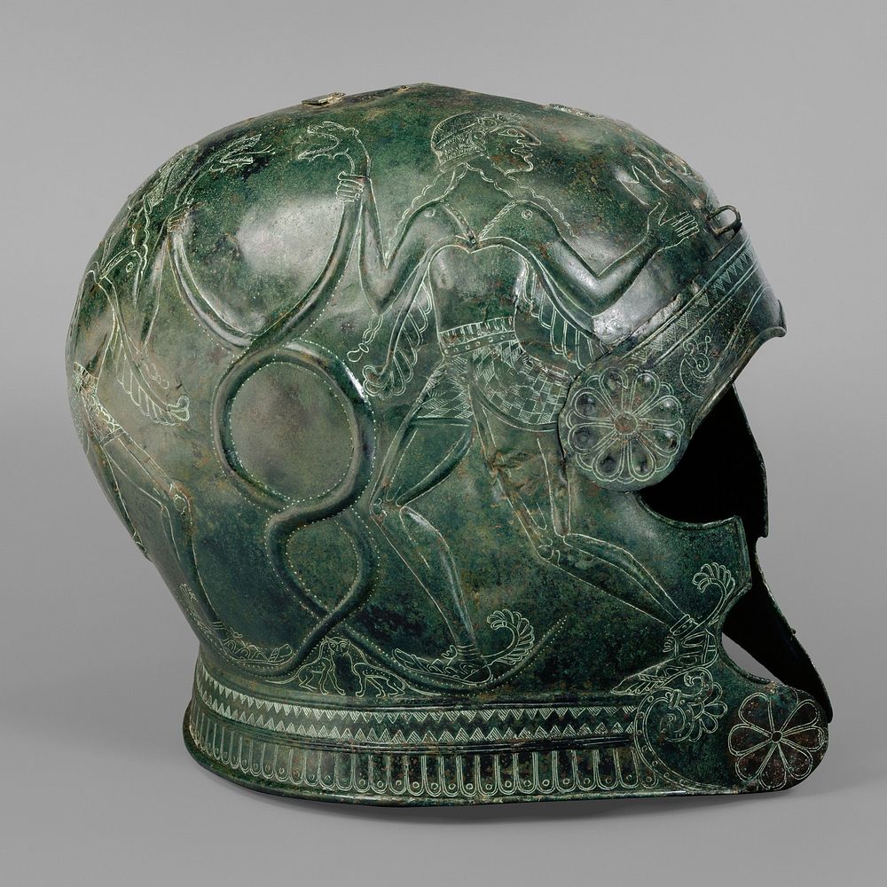 Bronze helmet