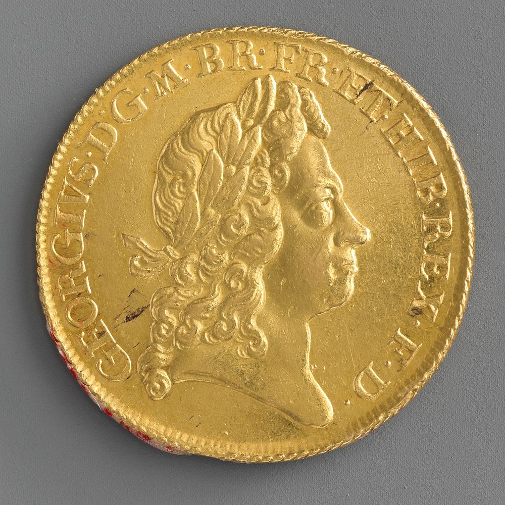 Two guineas coin of George I