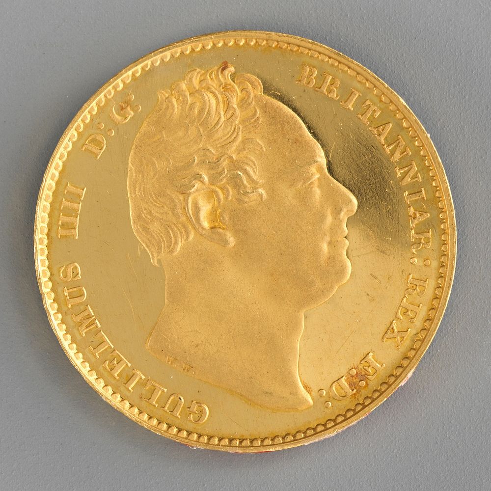 Proof sovereign of William IV