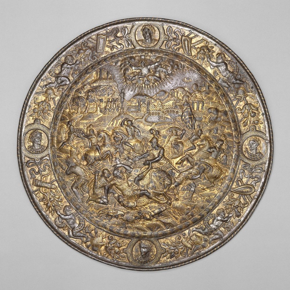 Parade Shield Depicting the Conversion of Saint Paul