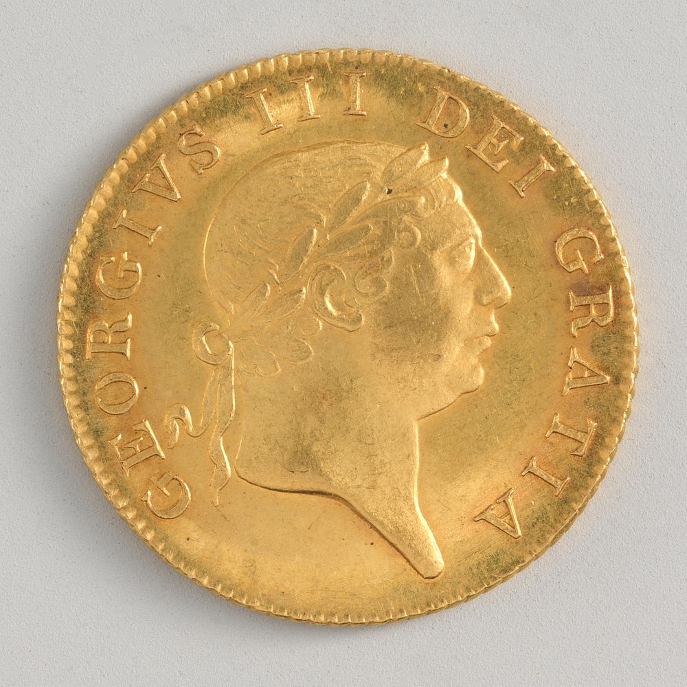 George III guinea, "Military" type
